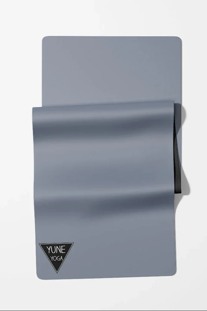 Esterilla de yoga de caucho natural Yune de 6 mm, ecológica, antideslizante y sostenible para todo tipo de prácticas.