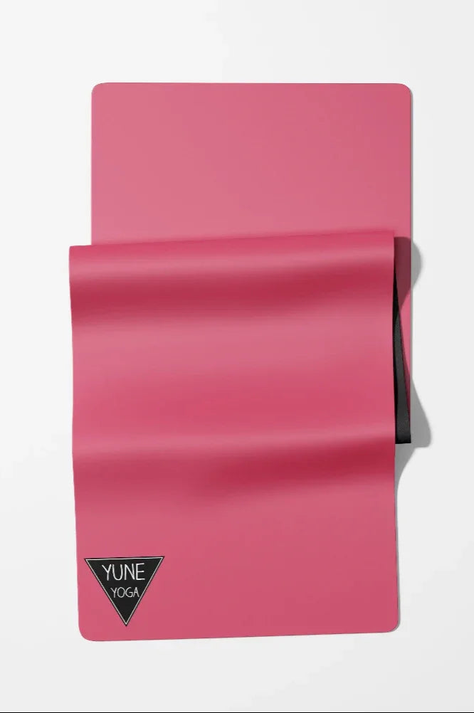 Esterilla de yoga de caucho natural Yune de 6 mm, ecológica, antideslizante y sostenible para todo tipo de prácticas.